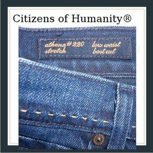 ✅ Citizens of Humanity Athena 220 Boot - Sz 28
